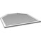 Ekena Millwork Octagonal Top Surface Mount PVC Gable Vent w/ 2"W x 1-1/2"P Brickmould Frame, 42"W x 42"H GVPOT42X4202SF - alternate 5